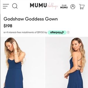 Show me your Mumu Godshaw Goddess Bridesmaid Dress